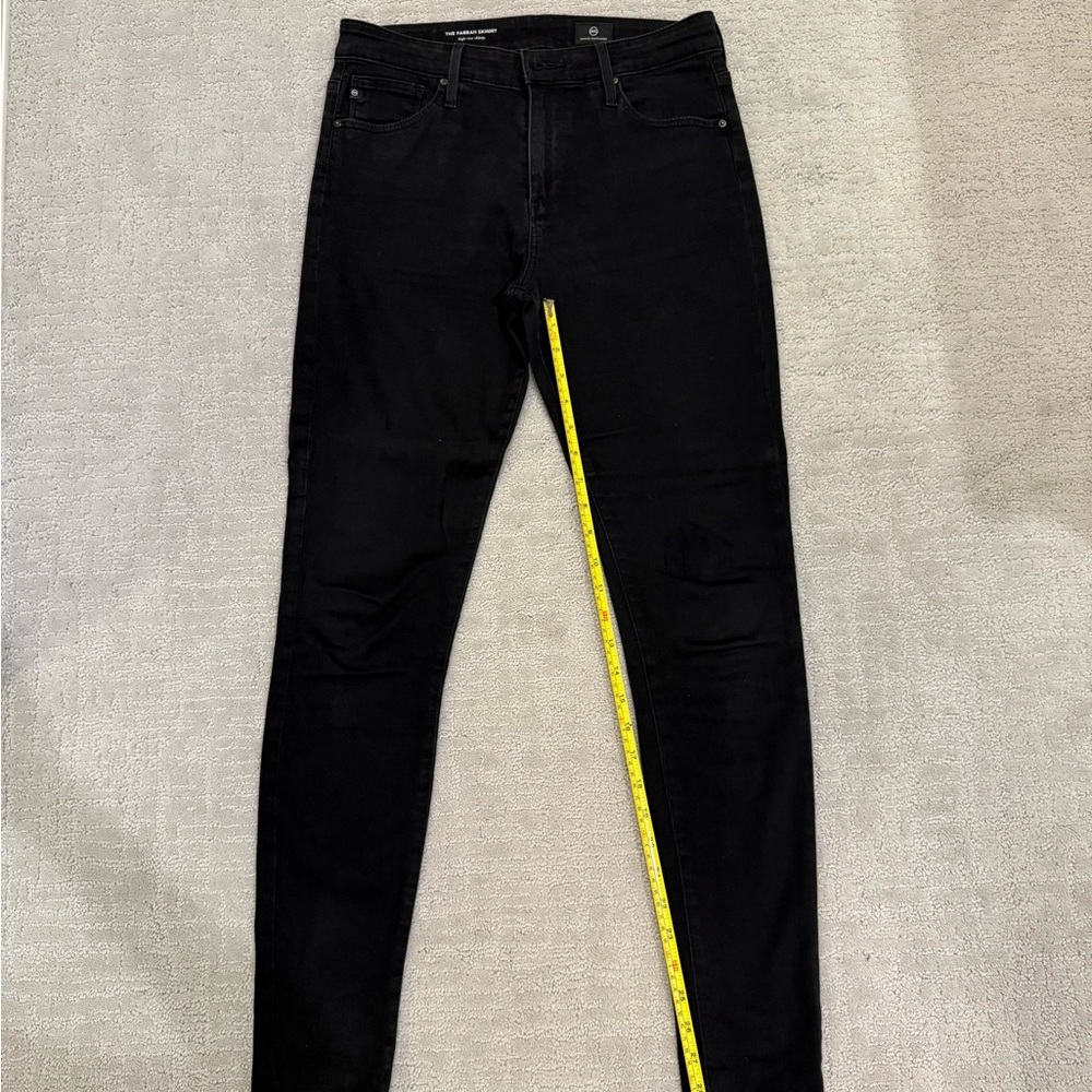 AG Farrah high rise jeans- black